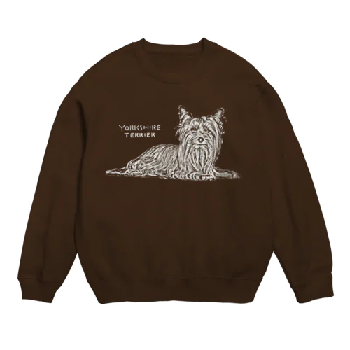 ヨークシャテリア２ Crew Neck Sweatshirt