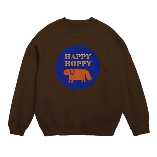 HAPPY HOPPY Crew Neck Sweatshirt