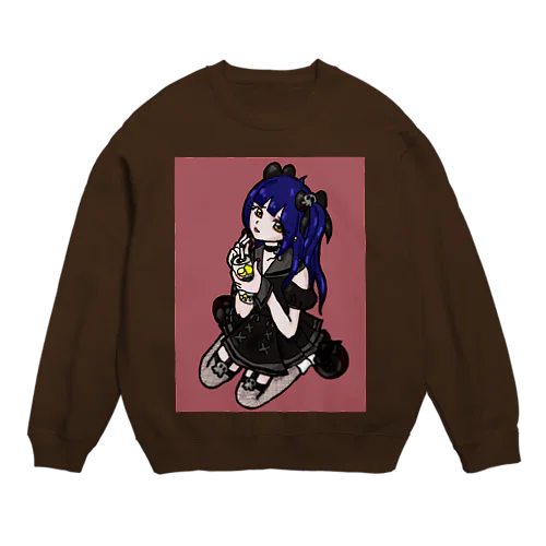 ○ュアアルコール（ス○ゼロ）ダスティーピンク Crew Neck Sweatshirt