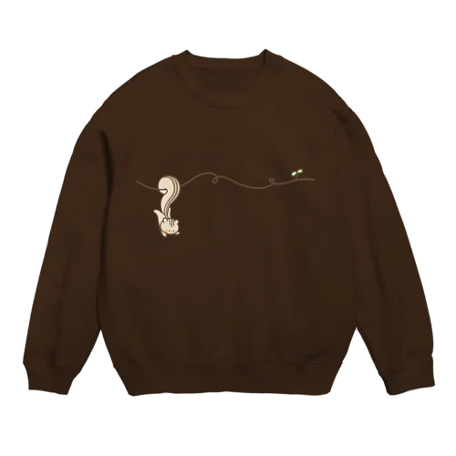 ゆらゆらりすくん。 Crew Neck Sweatshirt