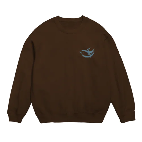 丸福　平和のとり Crew Neck Sweatshirt