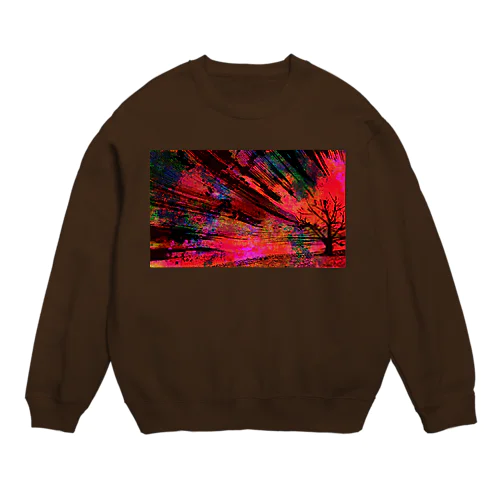 サイケデリックな紅葉 Crew Neck Sweatshirt