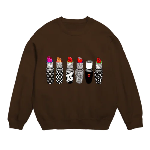 kiss me Crew Neck Sweatshirt