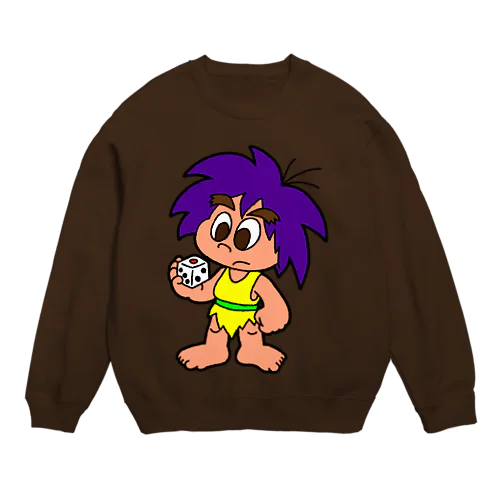 サイコロ原人 Crew Neck Sweatshirt