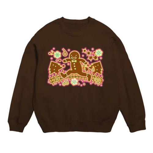 The_Gingerbread_Man Crew Neck Sweatshirt