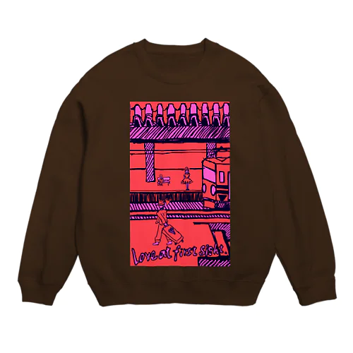 love at first sight. Crew Neck Sweatshirt