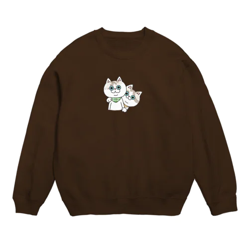 いつもの立ち位置 Crew Neck Sweatshirt