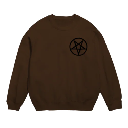 Pentagram Crew Neck Sweatshirt