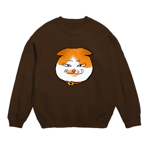 実家のねこ Crew Neck Sweatshirt