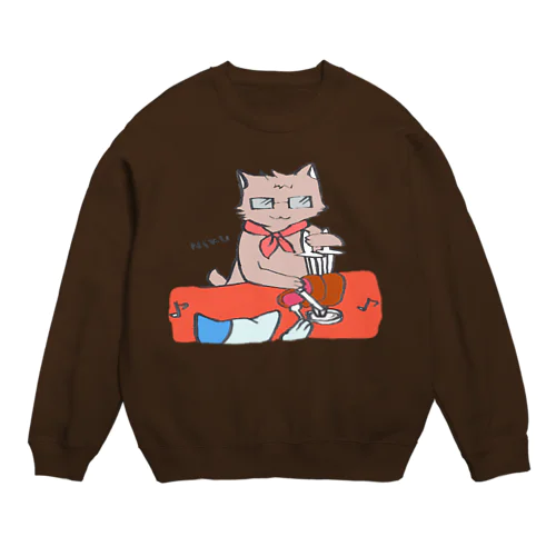 さくらんぼねこコレクション2 Crew Neck Sweatshirt