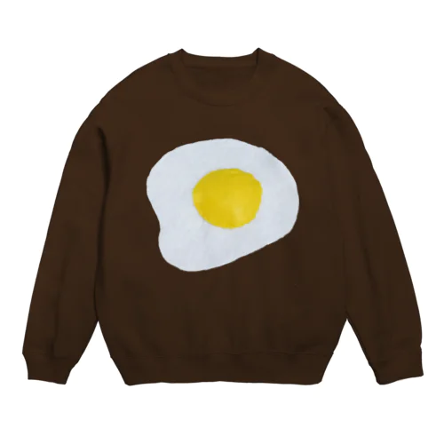 目玉焼き Crew Neck Sweatshirt