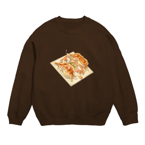 焼き餃子 Crew Neck Sweatshirt