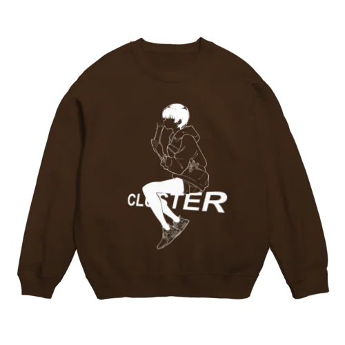 Cluster × 塀 8th anniversary hoodie スウェット