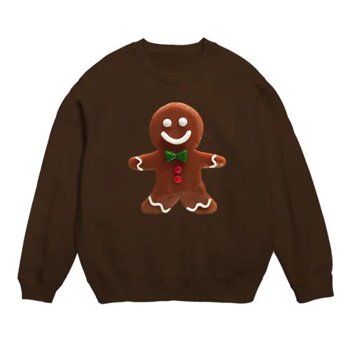 クリスマス ジンジャーマン  Crew Neck Sweatshirt