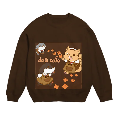 どっぐかふぇ！ Crew Neck Sweatshirt