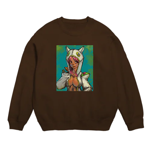 白ずきんちゃん Crew Neck Sweatshirt