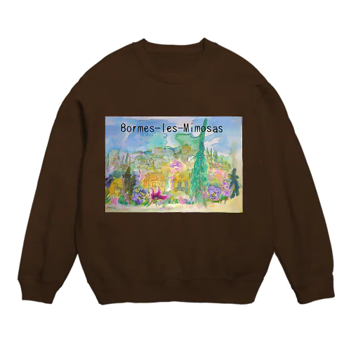 南フランス Crew Neck Sweatshirt