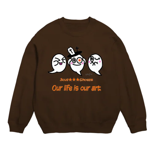 ハッピーハロウィン Crew Neck Sweatshirt