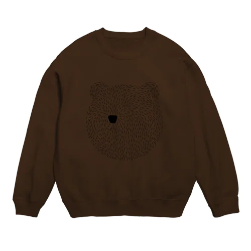 ヒグマ Crew Neck Sweatshirt