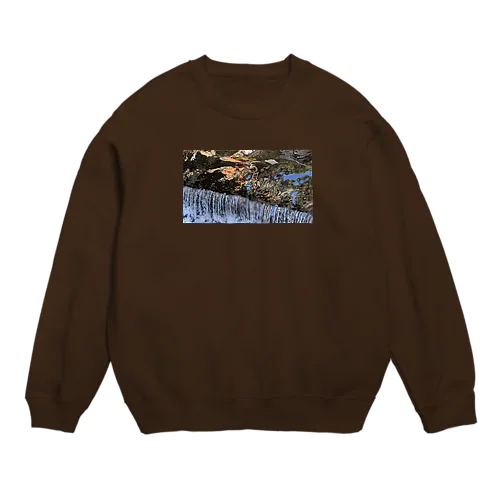 銀山温泉 水面 Crew Neck Sweatshirt