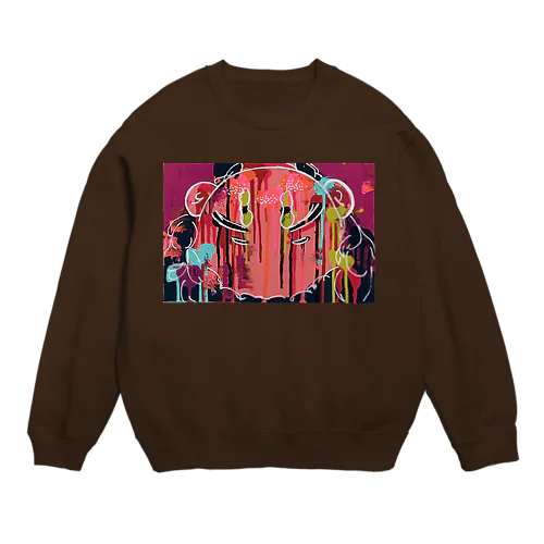 まっさかさまガール Crew Neck Sweatshirt