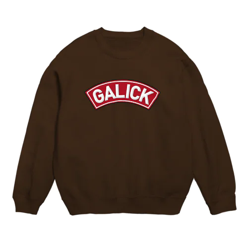 アーチロゴ赤 Crew Neck Sweatshirt