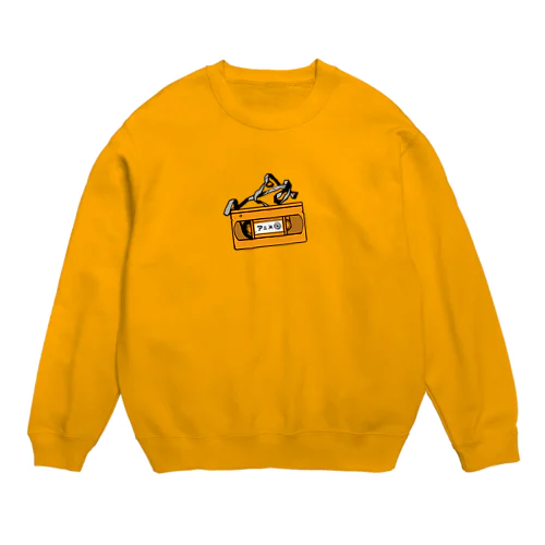 VHSテープ〜録画アニメ④ Crew Neck Sweatshirt