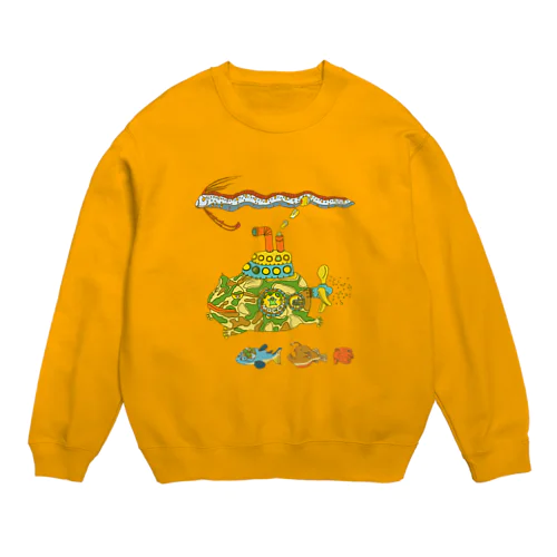 モッチ潜水艦 Crew Neck Sweatshirt