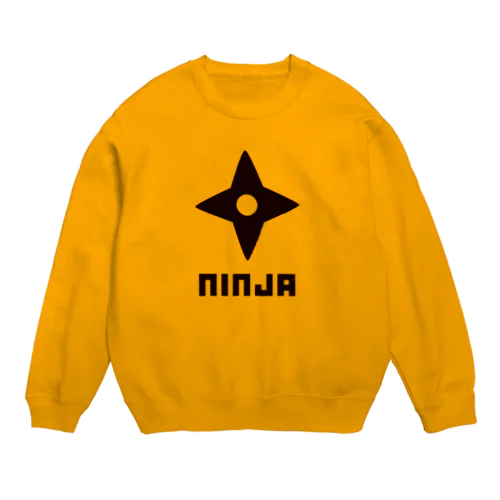 にんじゃ　忍者　ニンジャ Crew Neck Sweatshirt