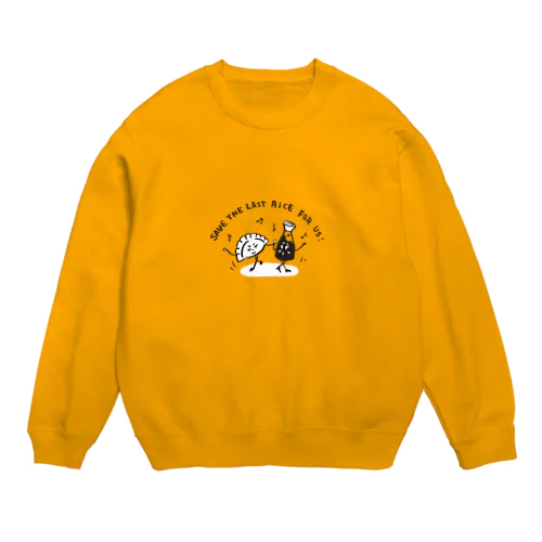 餃子くんと醤油ちゃん Crew Neck Sweatshirt