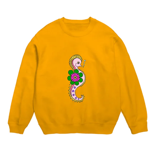 タツノオトシーゴ Crew Neck Sweatshirt