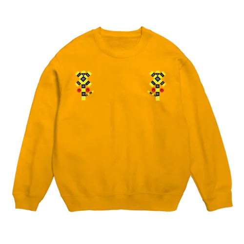 ふみきりツインズ Crew Neck Sweatshirt