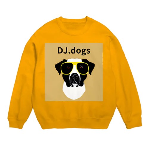 DJ.dogs dogs 7 Crew Neck Sweatshirt