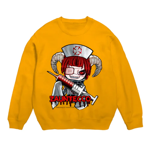 ハロウィン💉お注射しちゃうゾ🩸ゾウンテッ子 Crew Neck Sweatshirt