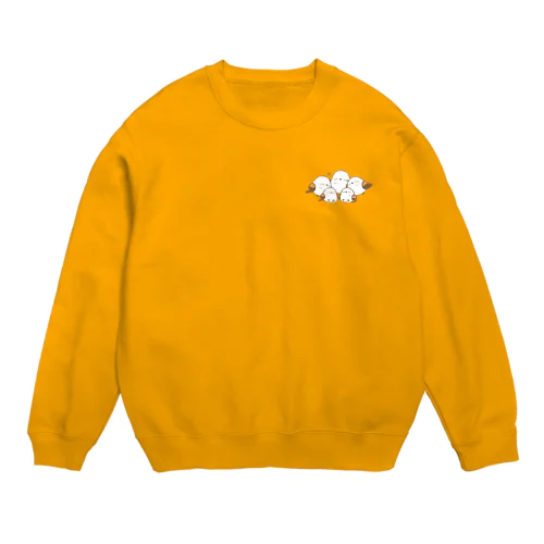 シマエナガブラザーズ Crew Neck Sweatshirt