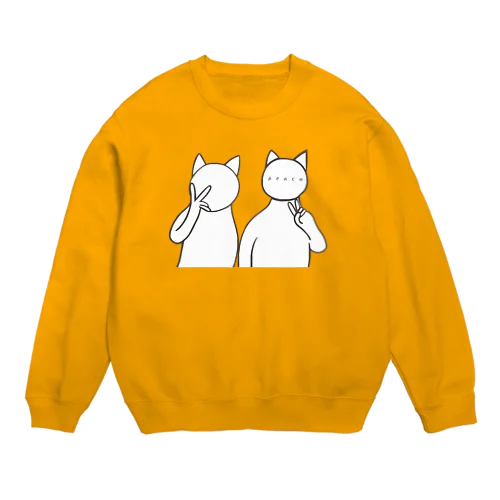 Peace！ Crew Neck Sweatshirt