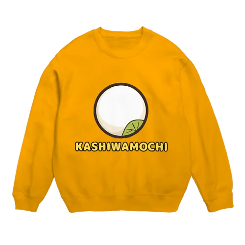 かしわ餅 Crew Neck Sweatshirt