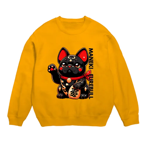 幸せ招きフレブル Crew Neck Sweatshirt