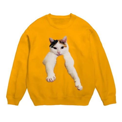 てく乃ちゃんといっしょ（文字なし） Crew Neck Sweatshirt