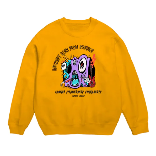 CHAOSCUBE Ver.HPPJ_BK Crew Neck Sweatshirt