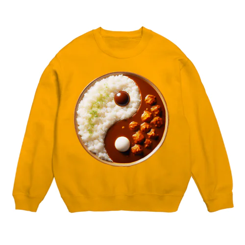 カレーライス Crew Neck Sweatshirt