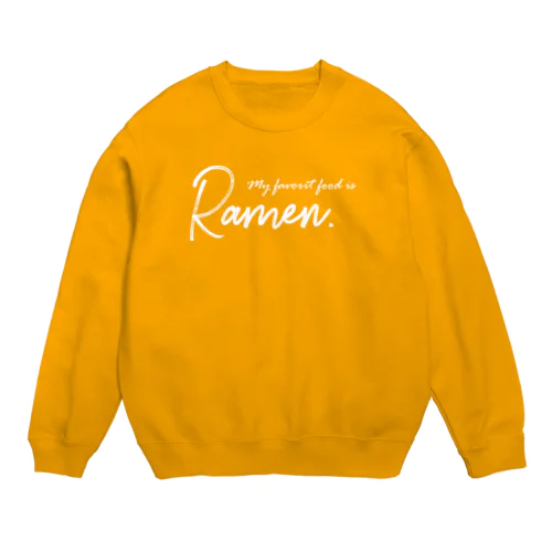 ラーメン Crew Neck Sweatshirt