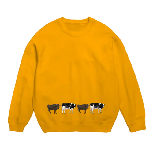 うしつながり Crew Neck Sweatshirt