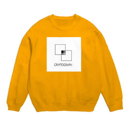 □×2=MONOQLO Crew Neck Sweatshirt