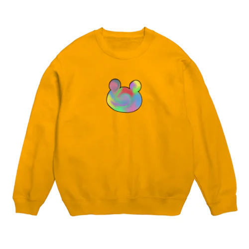 闇堕ちカラフルくまさん Crew Neck Sweatshirt