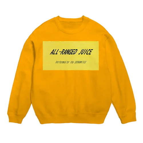 All-Ranged Juice 2002 ver.-Logo Crew Neck Sweatshirt