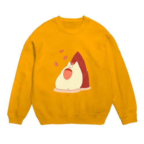 秋にょげの季節 Crew Neck Sweatshirt