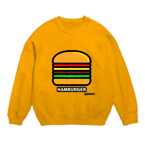 TOYLAND ハンバーガー Crew Neck Sweatshirt