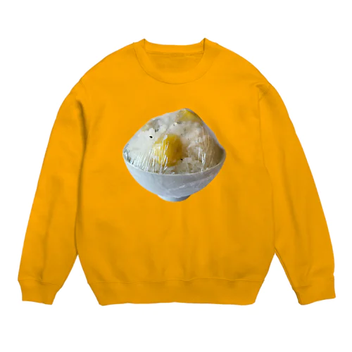 栗ご飯（ラップあり） Crew Neck Sweatshirt