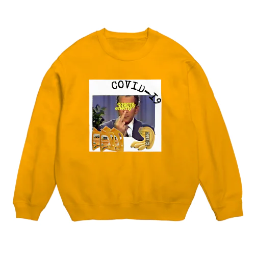 COVID-19🦠FUCK🖕🖕 Crew Neck Sweatshirt